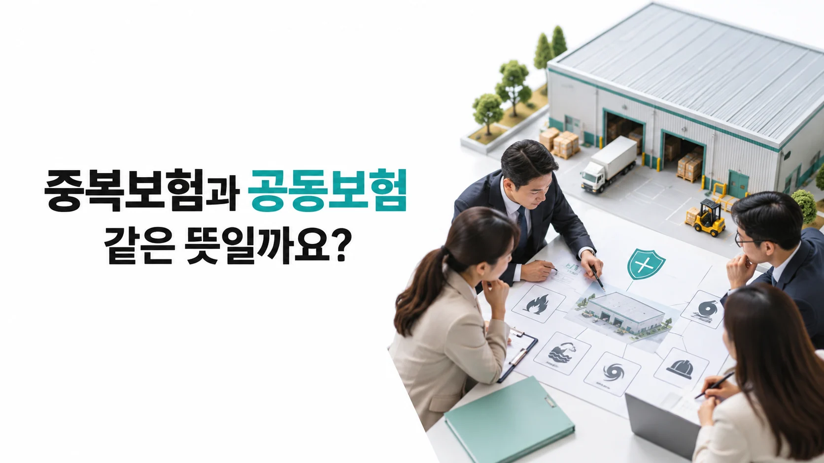 중복보험과 공동보험, 같은 뜻일까요?