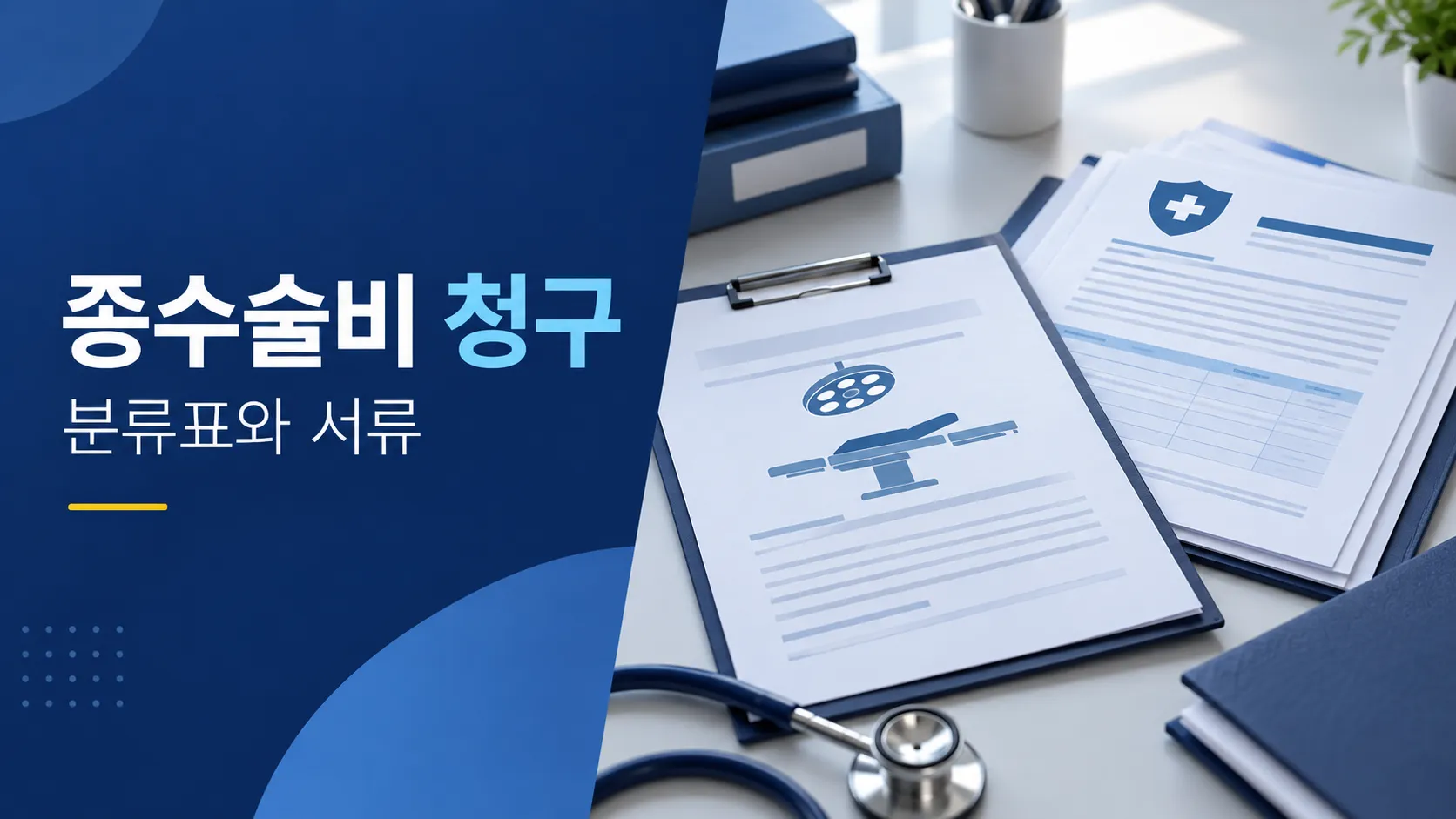 종수술비 보험금 청구 핵심 확인 사항을 담은 카드뉴스