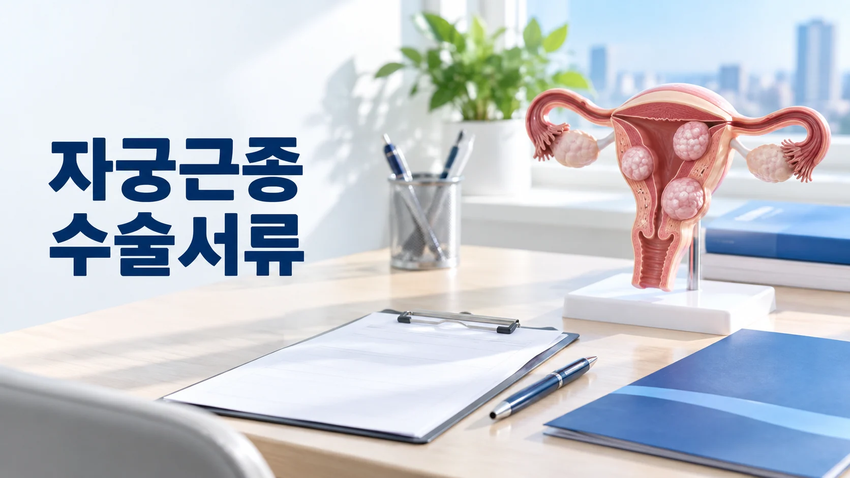자궁근종 수술 보험금 청구서류 카드뉴스